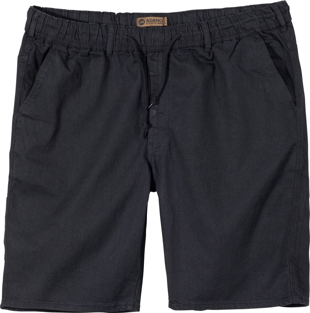 Adamo Stretch-Shorts große Größen schwarz Kansas