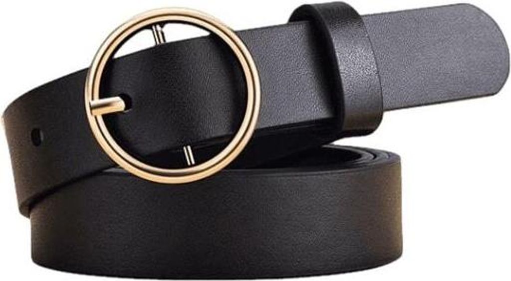 Vintage Damengürtel Schwarz - Stilvoll und Trendy KP8285