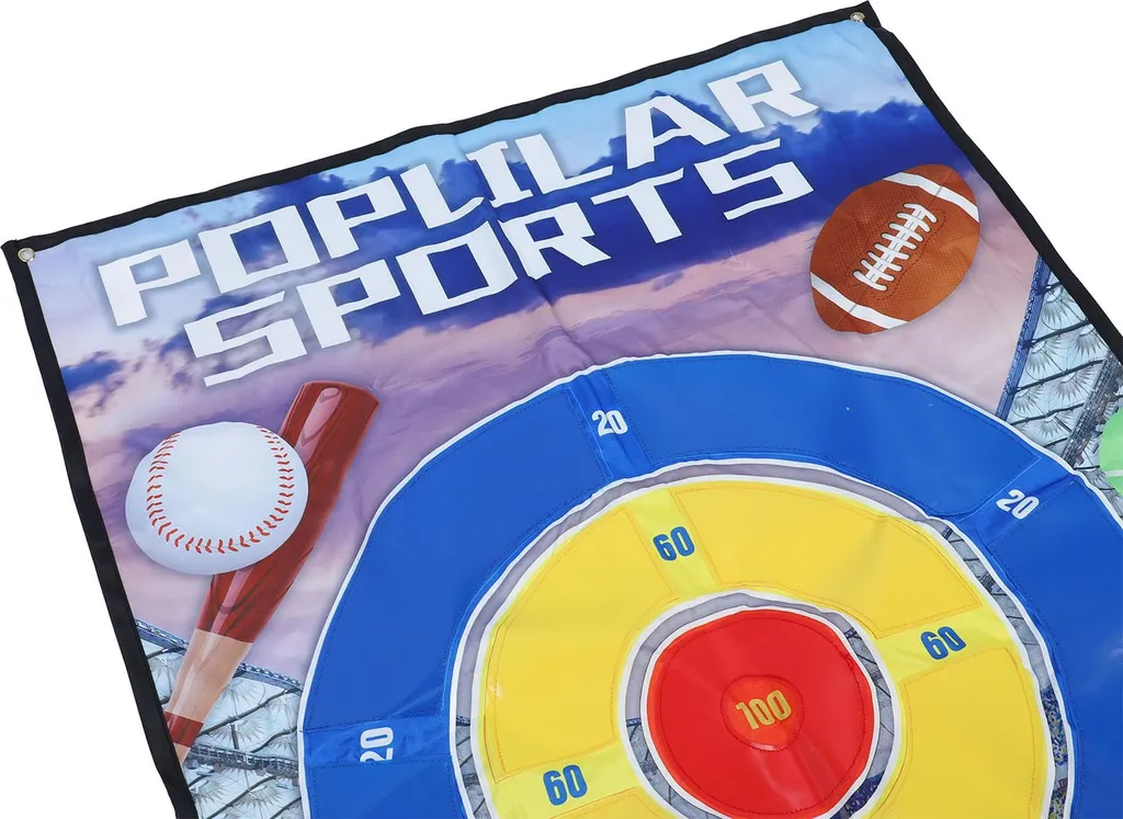 Balles adhésives interactives et cible souple pour score de précision - 4