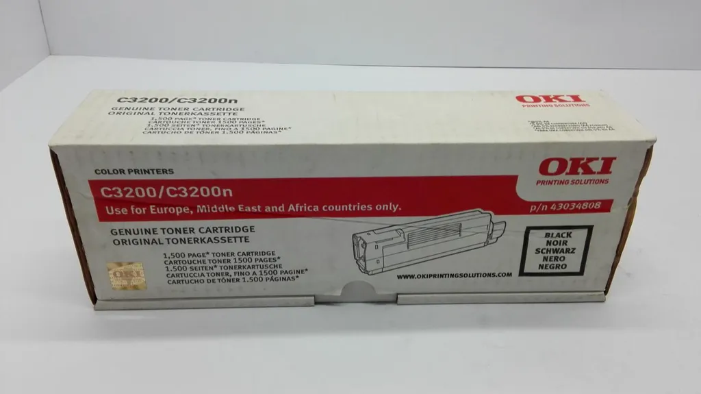 Cartouche toner noir OKI 43034808 pour impression de rapports pro
