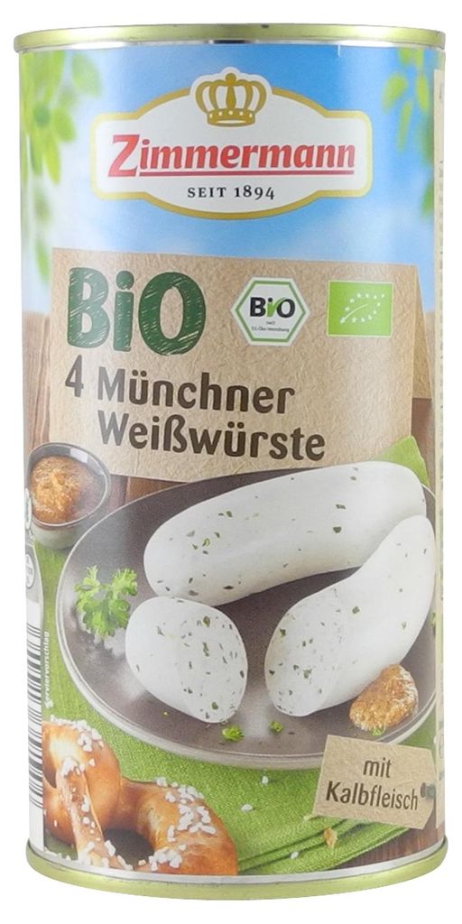 Münchner Weißwürste (4 Stück / 250 g) Produktbild 
