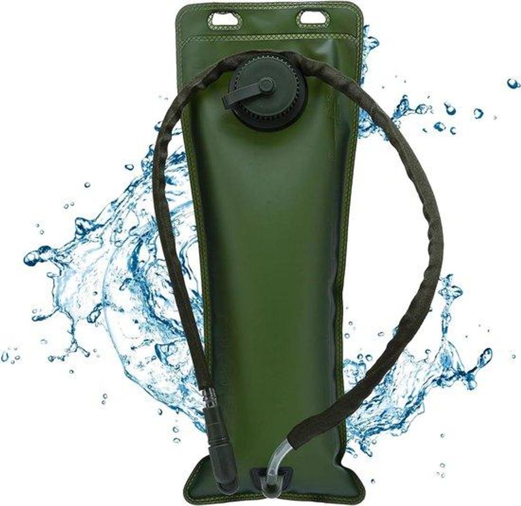 Hydratatietas 3 Liter - Wandertasche mit Antibakterieller Wasserflasche - Für Wandern, Camping, Trekking.