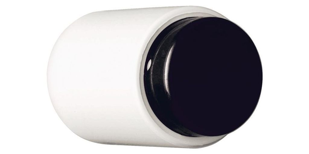 Wandtürpuffer 611.90 Ku.99 reinweiß L.90mm HEWI