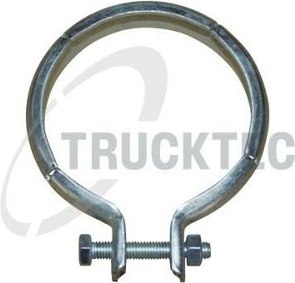 TRUCKTEC AUTOMOTIVE 01.39.012 Auspuffschelle Klemmschelle Ø80mm passend für MERCEDES-BENZ VARIO Kasten/Kombi Vario Pritsche / Fahrgestell VARIO K...