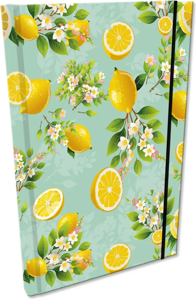 Griglia A5 con gomma Soft Touch Fiori di agrumi