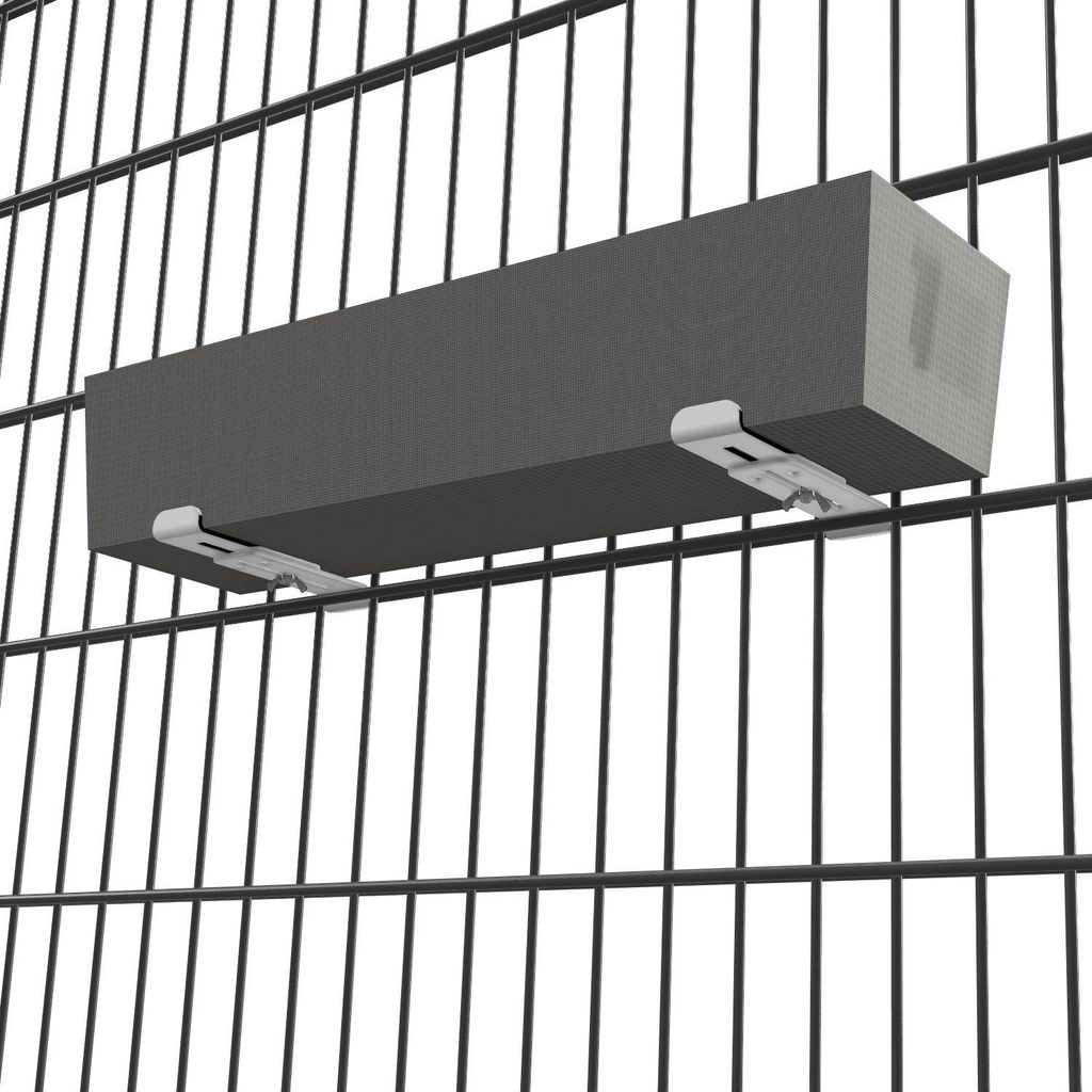 Blumenkastenhalter Doppelstabzaun Blumenkasten Halterung Produktbild 