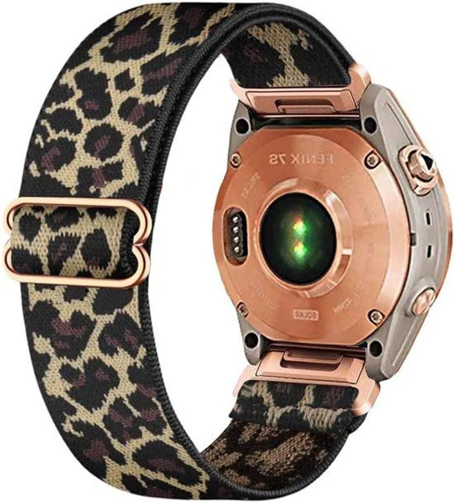 Bracelet 20mm élastique anti-irritation pour Garmin Fenix 7S 6S Epix