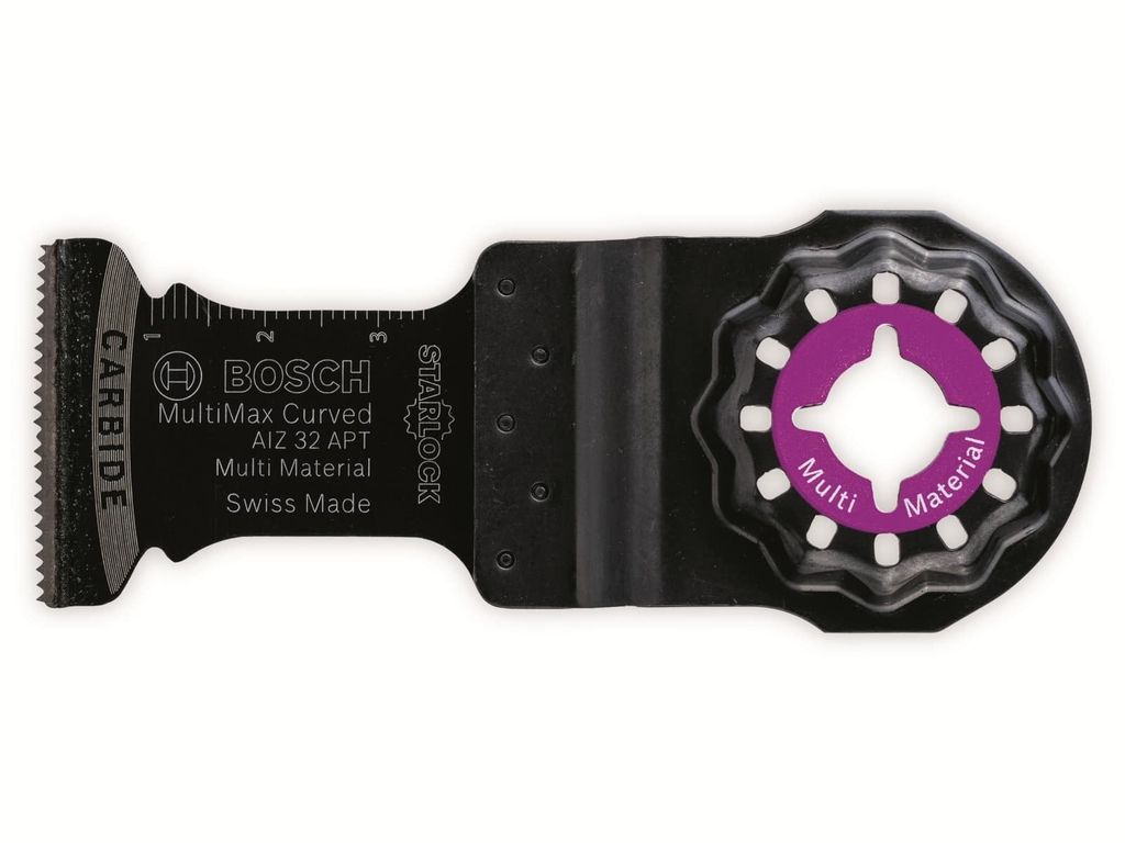Bosch Home and Garden 2609256F00 - Zubehör für Multitool AIZ 32 APT: Multimax Carbide Curved-tec: DIY