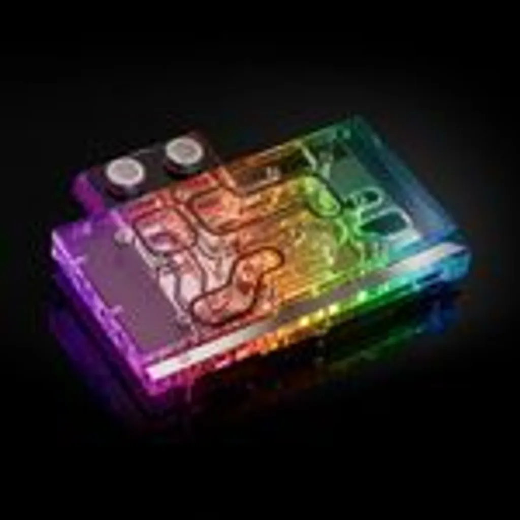 Waterblock GPU Bitspower Classic Noir Argent Transparent G1/4 125mm