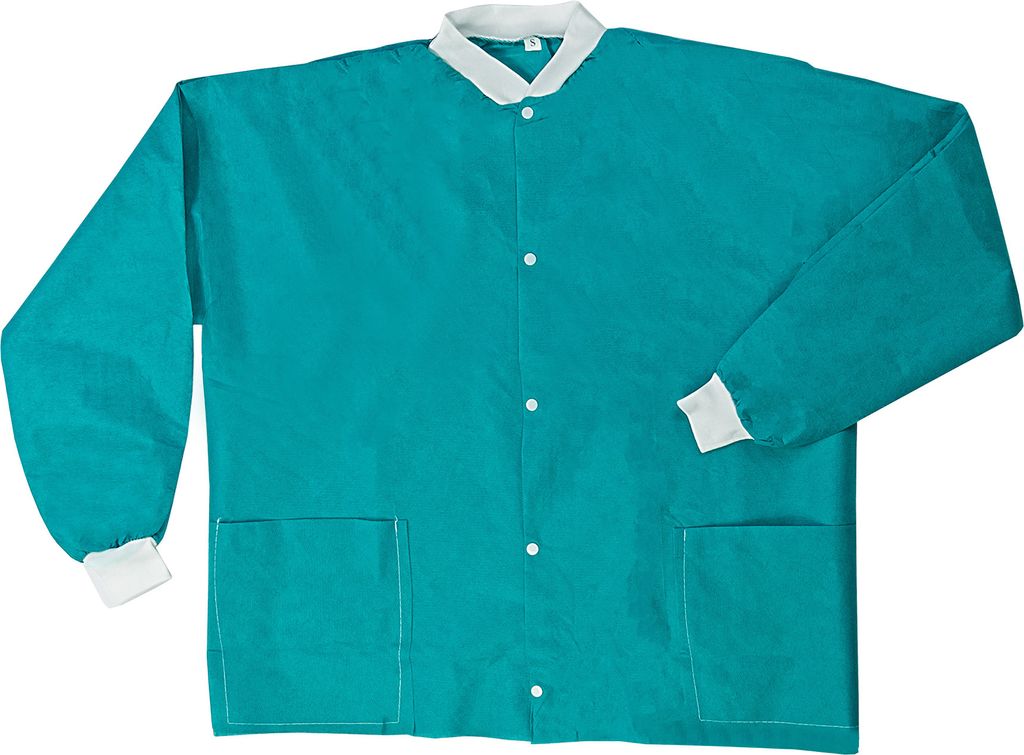 Einweg-Thermojacke, Janmed Bereichskleidung, grün, Produktbild 1