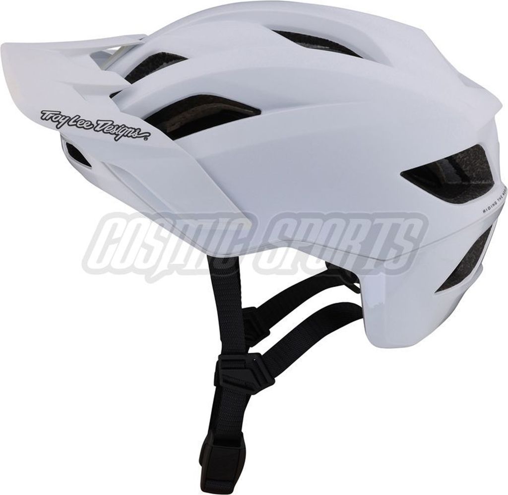 Troy Lee Designs Flowline SE MIPS Helm, Stealth, white, XL/XXL | 60-63cm