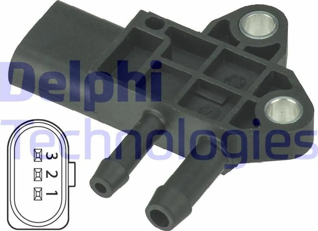 Capteur Pression Échappement Delphi DPS00002 OE 07Z906051A pour A3 A4 A6