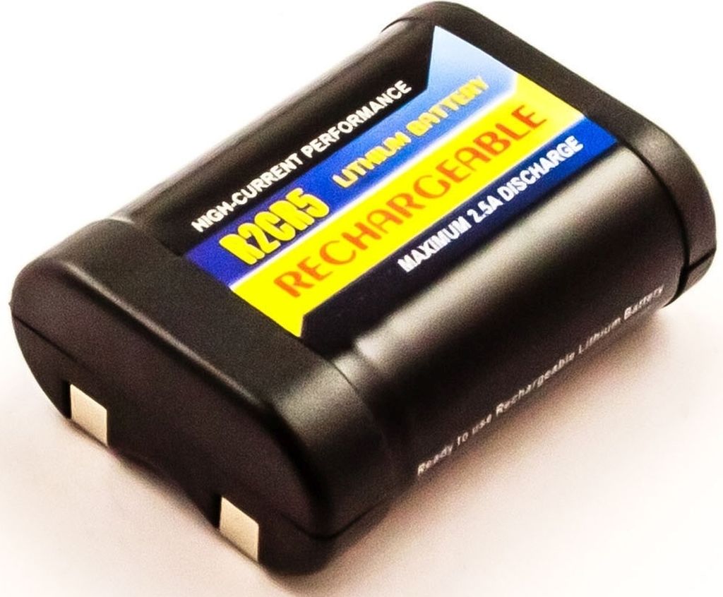 Akku für Nikon F50 Li-Ion 6 Volt 500 mAh schwarz.