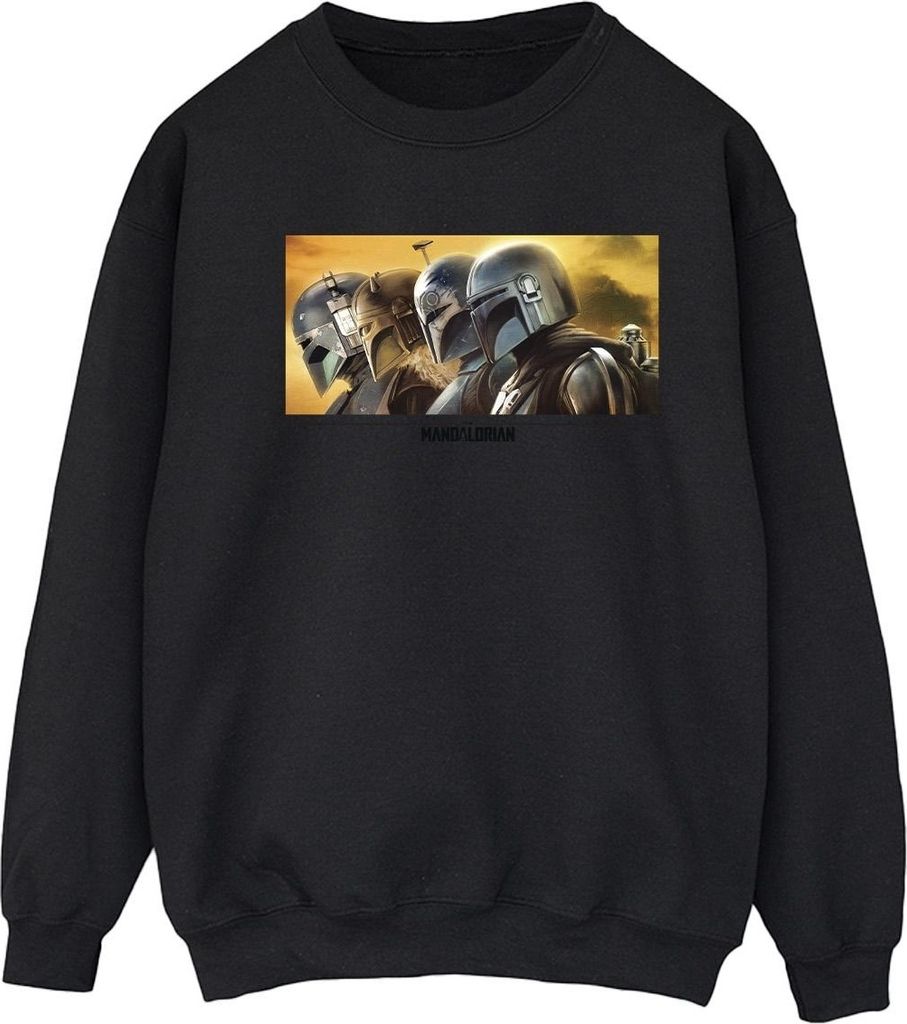 Star Wars - "The Mandalorian" Sweatshirt für Damen BI39716 (XXL) (Schwarz)