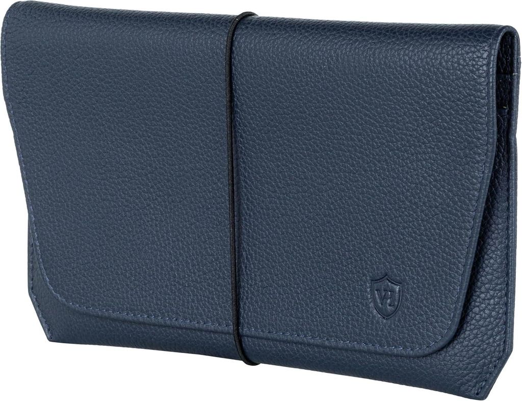 Hochwertige Reisepasshülle aus echtem Nappaleder mit RFID NFC Schutz, Reise Organizer mit Kartenfächern, Passport Wallet für Damen und Herren