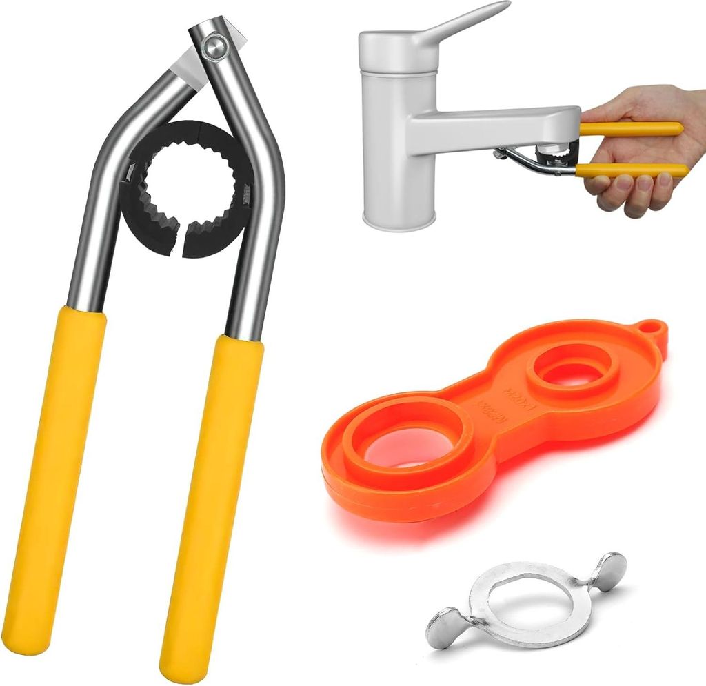 2 Stück Schlüssel für Mischbatterien, Schlüssel 215-27 mm für 20/22/24/28 mm Spezifikation Multi-Strahlregler