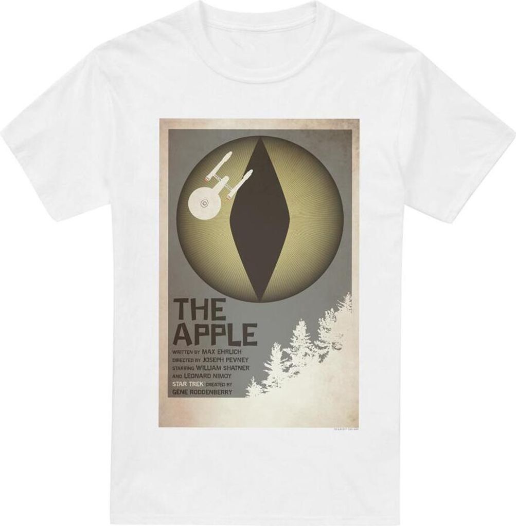 Star Trek - "The Original Series Episode 34" T-Shirt für Herren TV13860 (4XL) (Weiß)