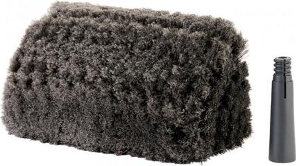 Fünfseitiger Waschbürste für Fenster und Solarpanele - 25cm - D&L Profi - Kratzfreie Reinigung