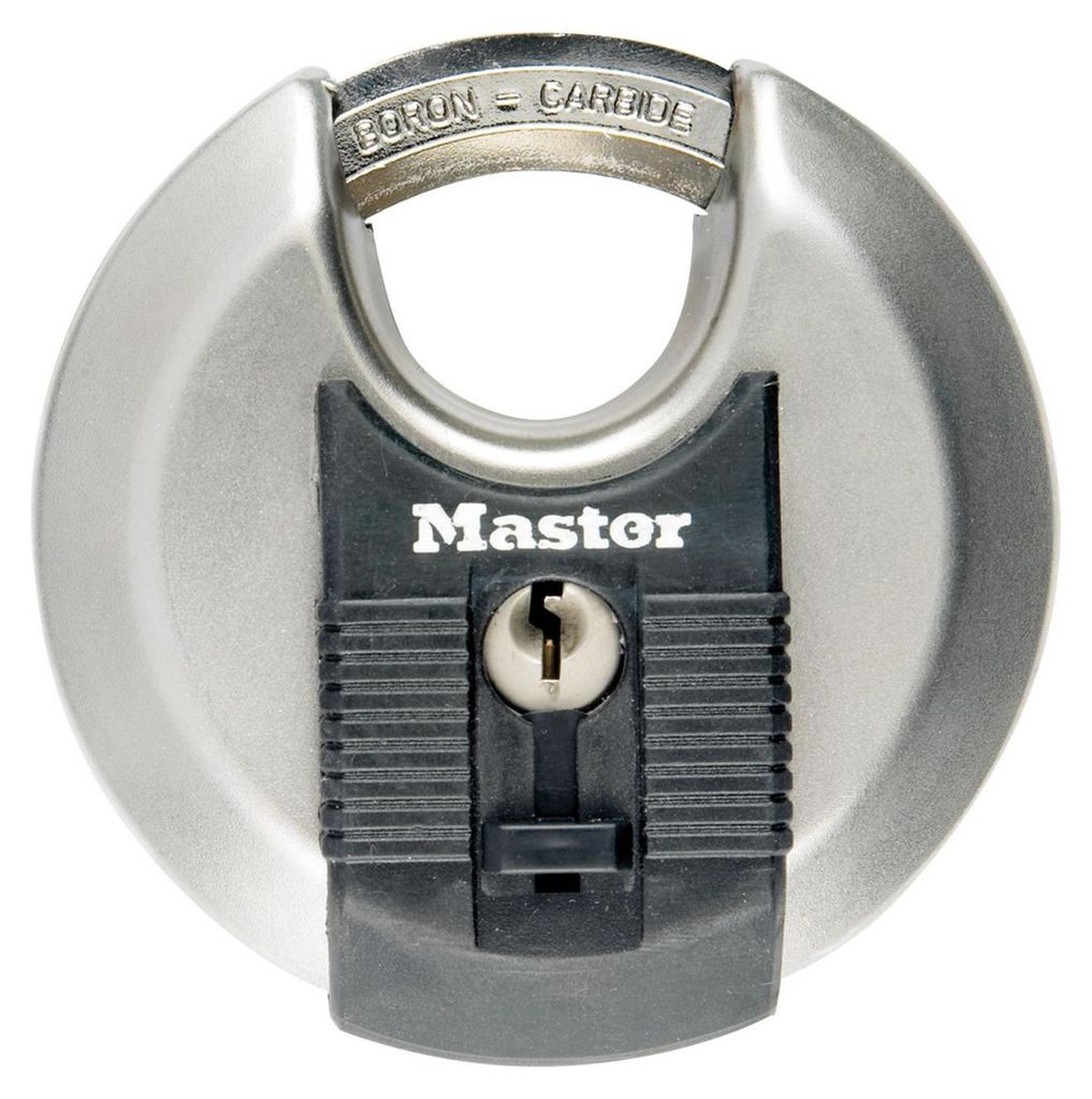 Master Lock Schijfslot Excell, roestvrij staal, 80 mm, Productafbeelding 