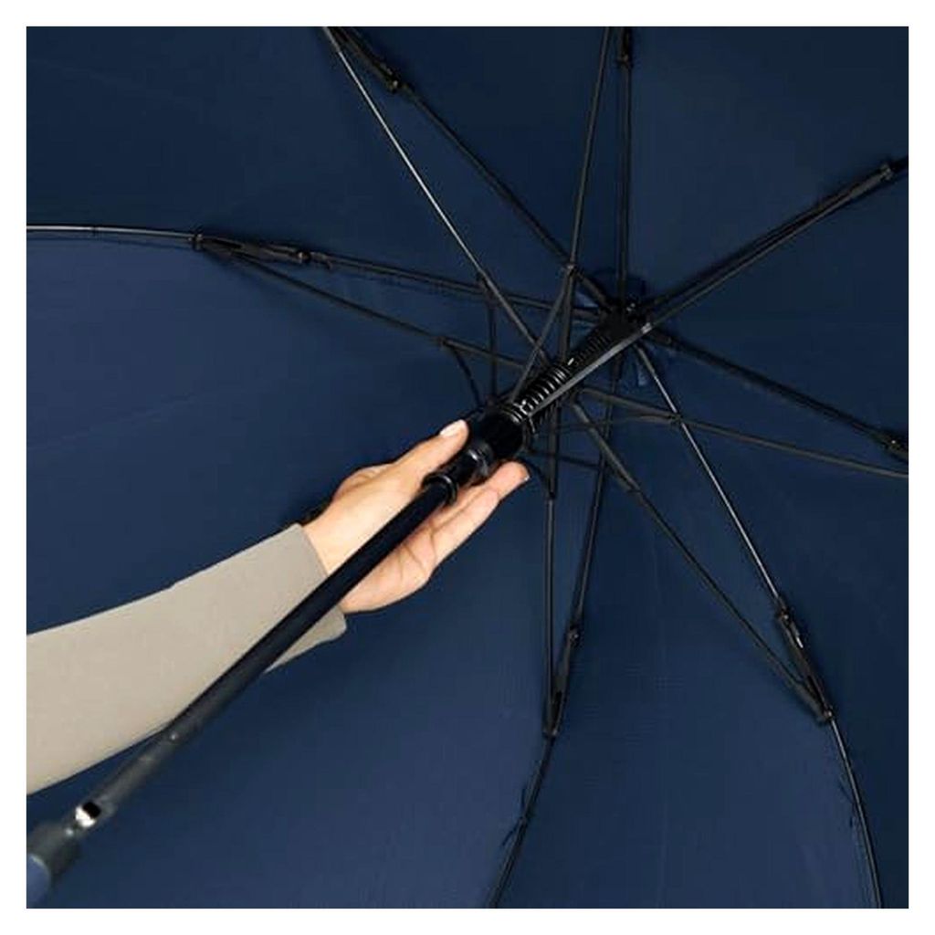 Großer sturmfester Regenschirm – Automatischer Stockschirm mit Fiberglas-Speichen für Herren und Damen, Ø103 cm Farbwahl