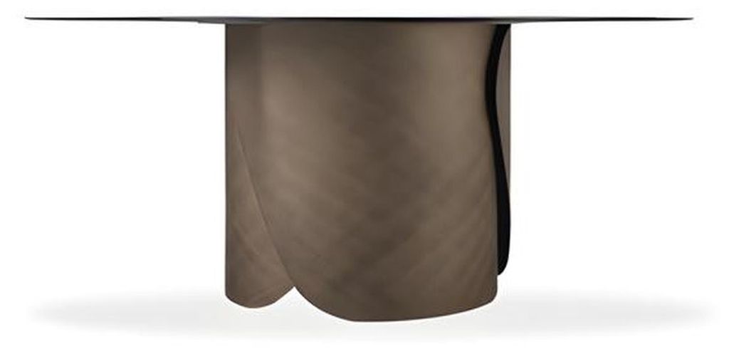 Esstisch Rund Designer Tisch Design Tisch Metall Esszimmer Wohnzimmertisch