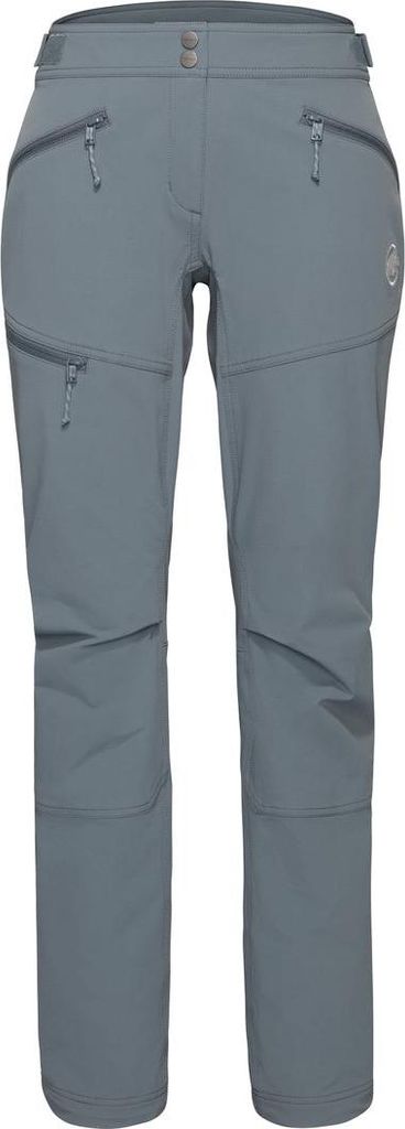 Taiss SO Pants Women - Strapazierfähige Softshellhose für die Berge - Mammut, Farbe:strata, Größe:40