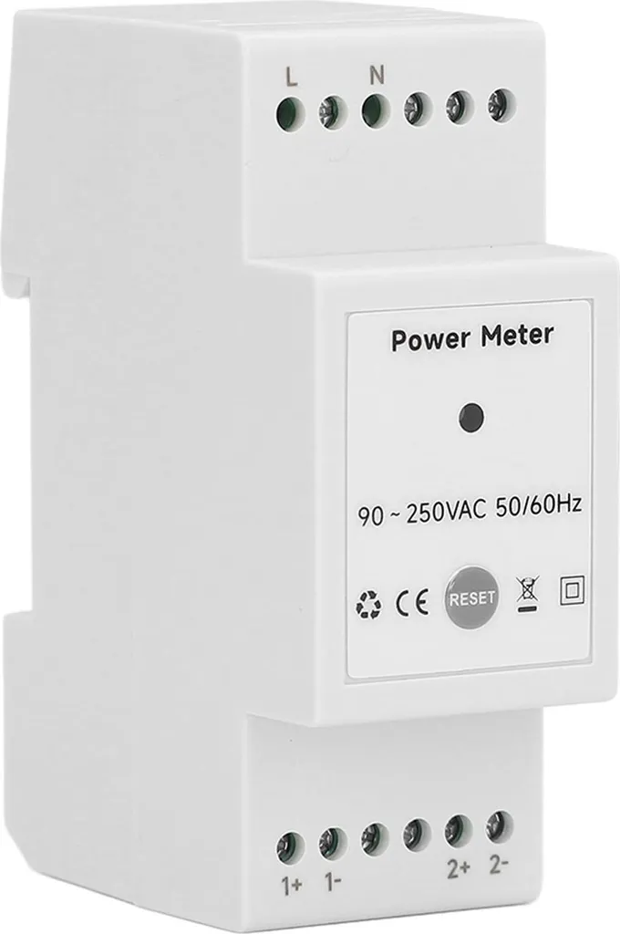 Compteur Wi-Fi 200A avec double transformateurs split 90-250V monophasé