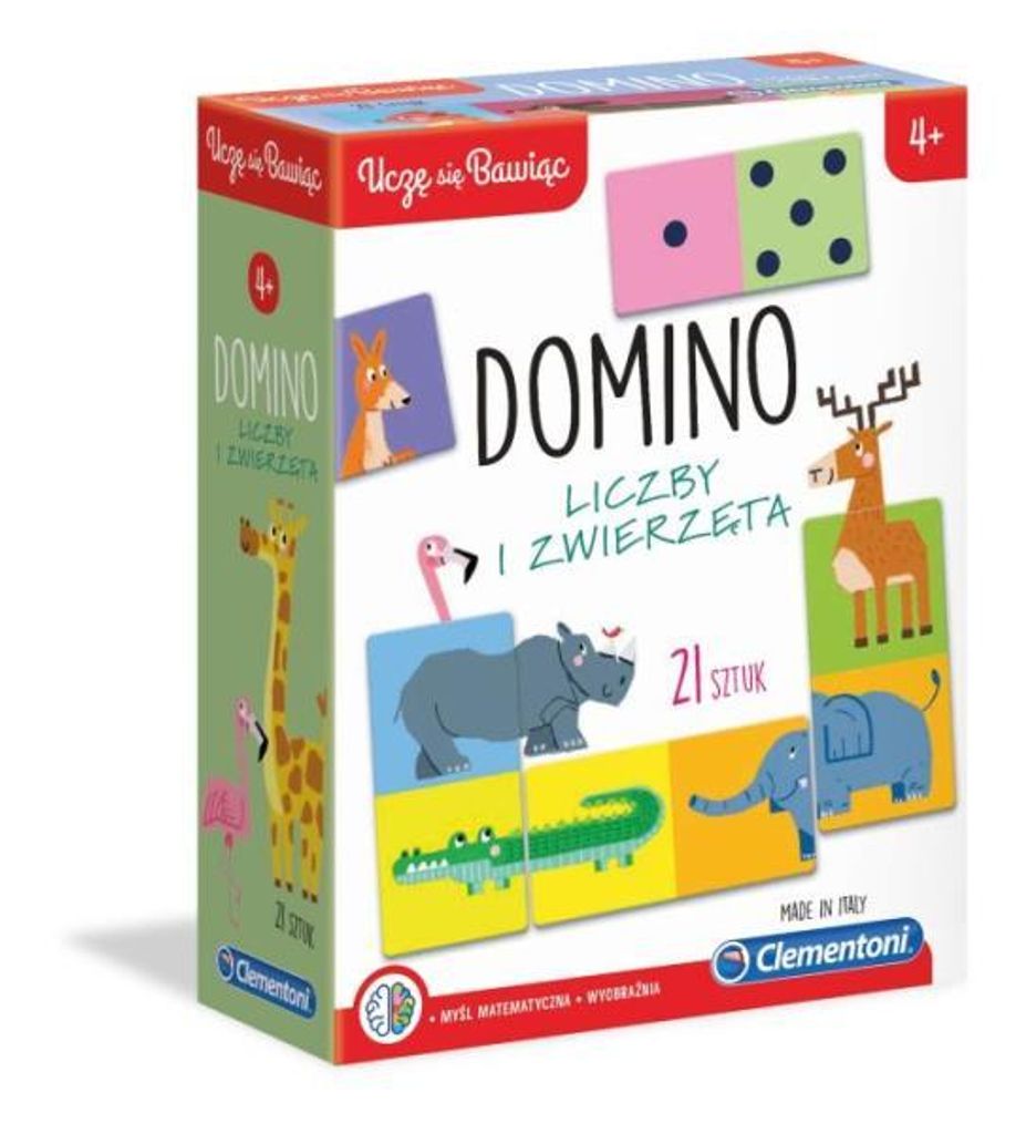 Clementoni Domino-Figuren und Tiere 50083 P6, Preis für 1 Stück.