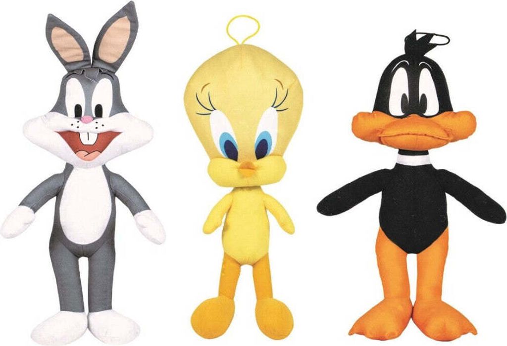Looney Tunes 20 cm Kuscheltier - Bugs Bunny, Daffy Duck, Tweety Plüschtier