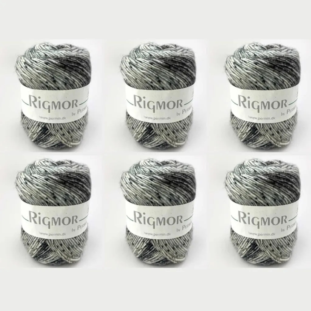 Laine Rigmor Permin Superwash : Ne rétrécit pas - Lot de 6 Pelotes Pro