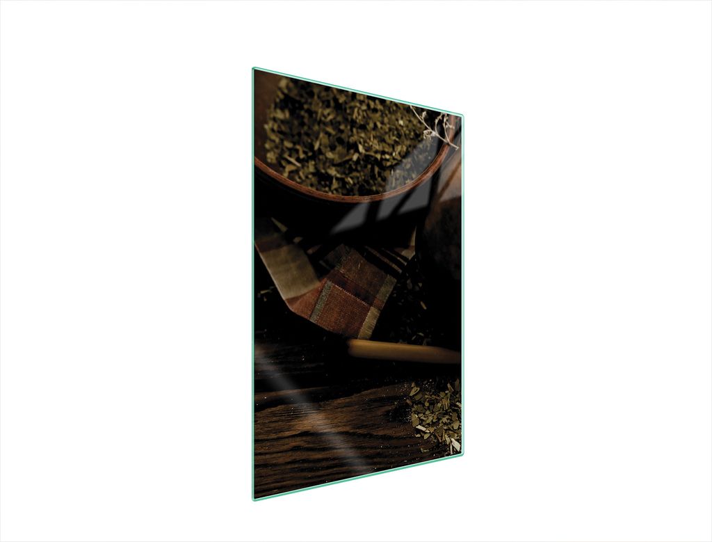 Herdabdeckplatte 35x52 Glaskeramikkochfeld Abdeckung Spritzschutz Glasplatte Deko Schneidebrett Yerba Holz