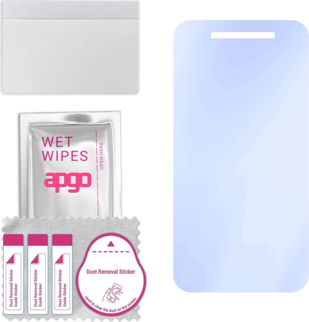 apgo Hybrid Schutzglas, kompatibel mit Ulefone Armor X12 Pro, 9H Härte, Flexible Nano Glass PRO, toller Ersatz für Hartglas, kratzfester Displays...