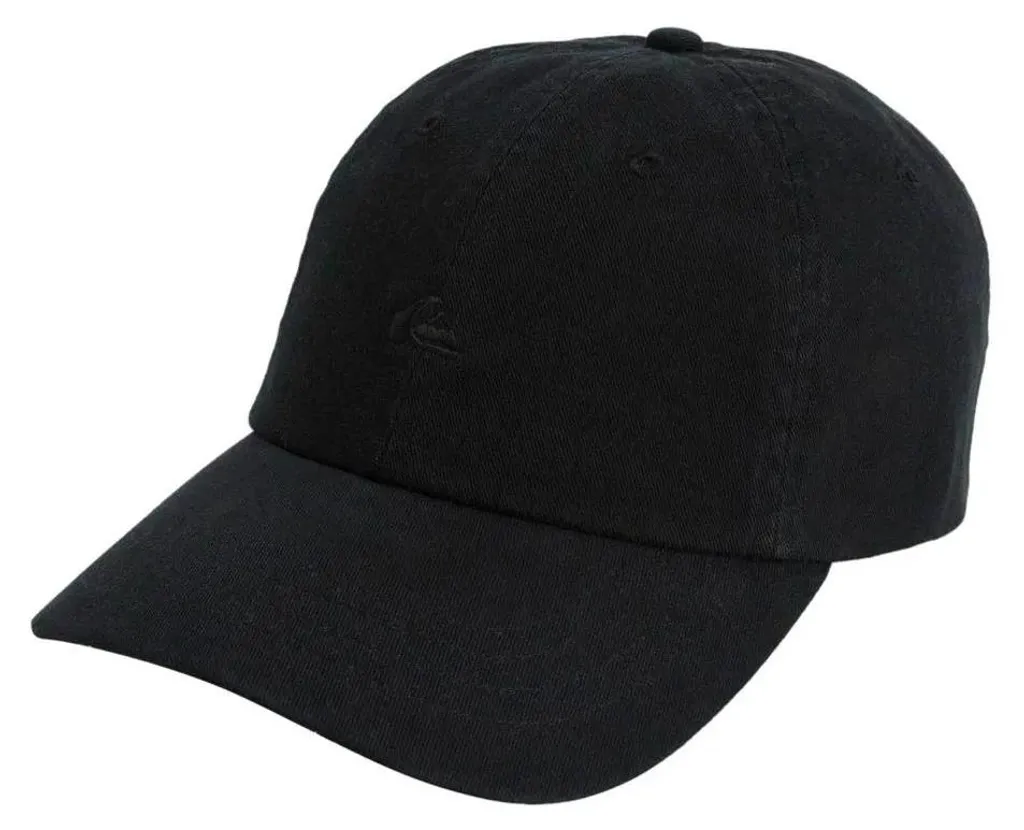 Casquette Quiksilver Rad Splatter Noire - Snapback Ajustable Coton