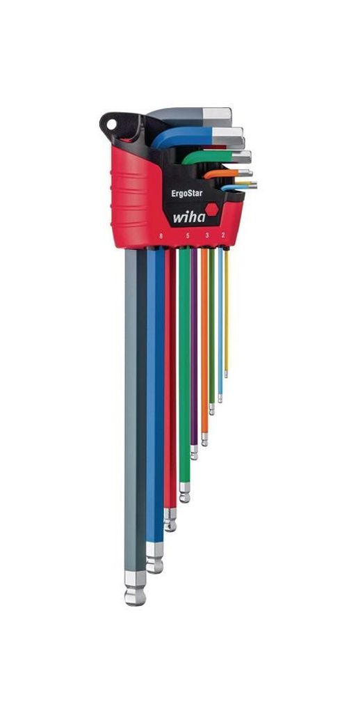 Sechskantwinkelschraubendrehersatz 369F 10-tlg.ErgoStar Produktbild 8