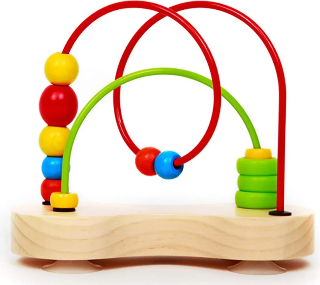 Hape E1801 Double Bubble Labyrinthe à Billes en Bois pour Éveil Bébé - 11