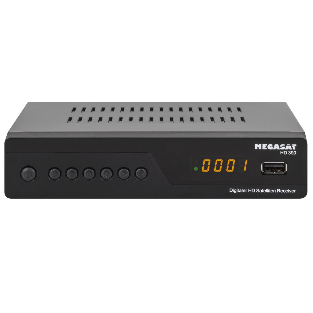 HD SAT Megasat HD 390 Digital mit USB HDMI SCART Full HD TV Produktbild 2