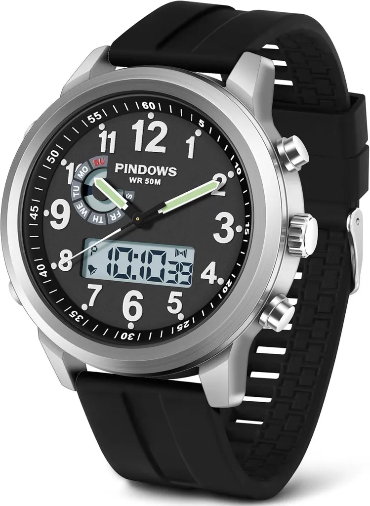 Orologio Sportivo Outdoor Multifunzione | Acciaio Inox Militare Impermeabile