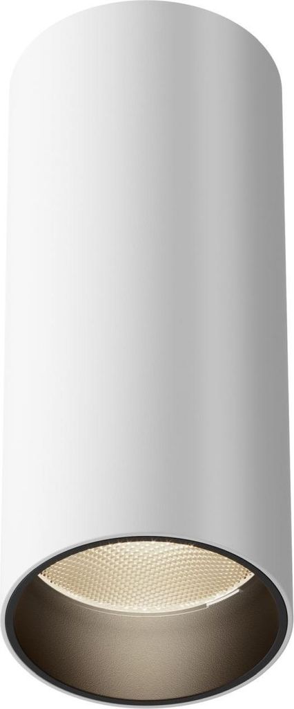 LED Spot Lampe Decke Aluminium Ø 5,2 cm Aufputz Weiß rund 3000 K warmweißes Licht 900 lm