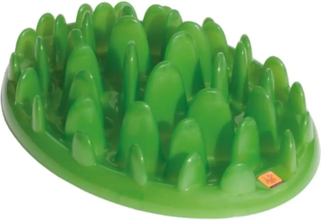 Station interactive anti-vomissement pour grand chien - Vert Tonic