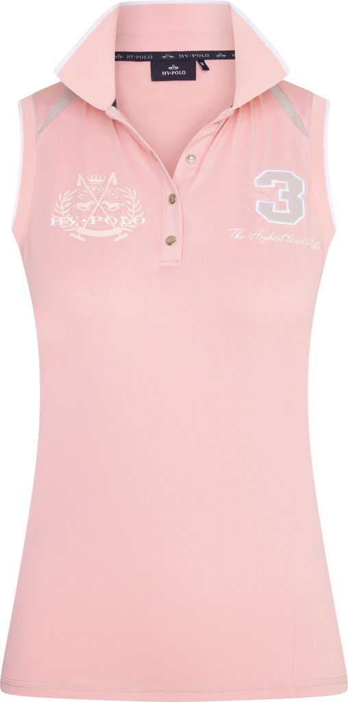 HV Polo Poloshirt ärmellos Tanktop Favouritas Tech, Farbe:Happy pink, Größe:L