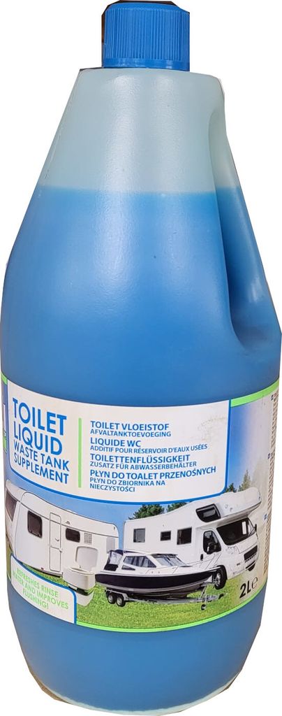 Toilettenflüssigkeit 6 Liter für Chemietoilette Wohnwagen Boote Abwassertanks