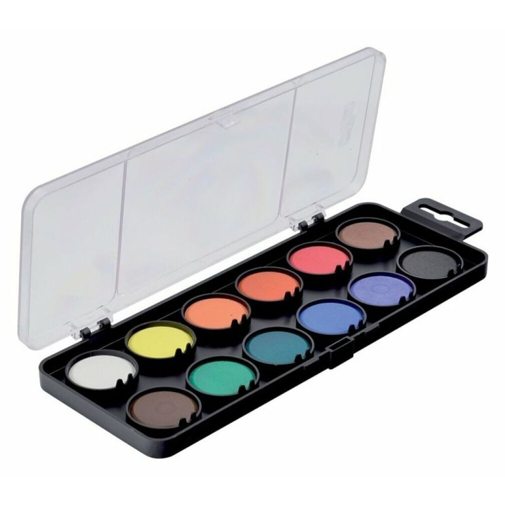 KOH, set de pinturas de agua para escolares, caja de 12 Imagen del producto 