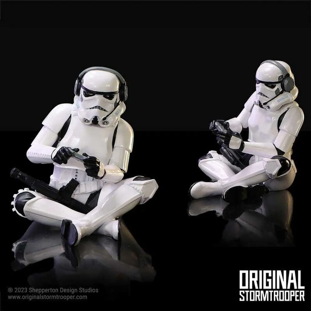 Statuette de collection Stormtrooper Game On ! décorative de 10 cm - 5