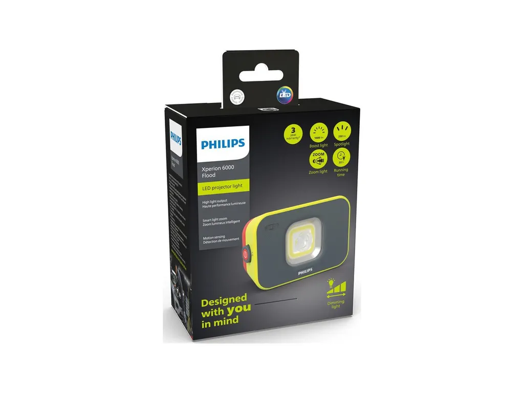 Projecteur de Travail Philips Xperion 6000 Éclairage Garage et Chantier