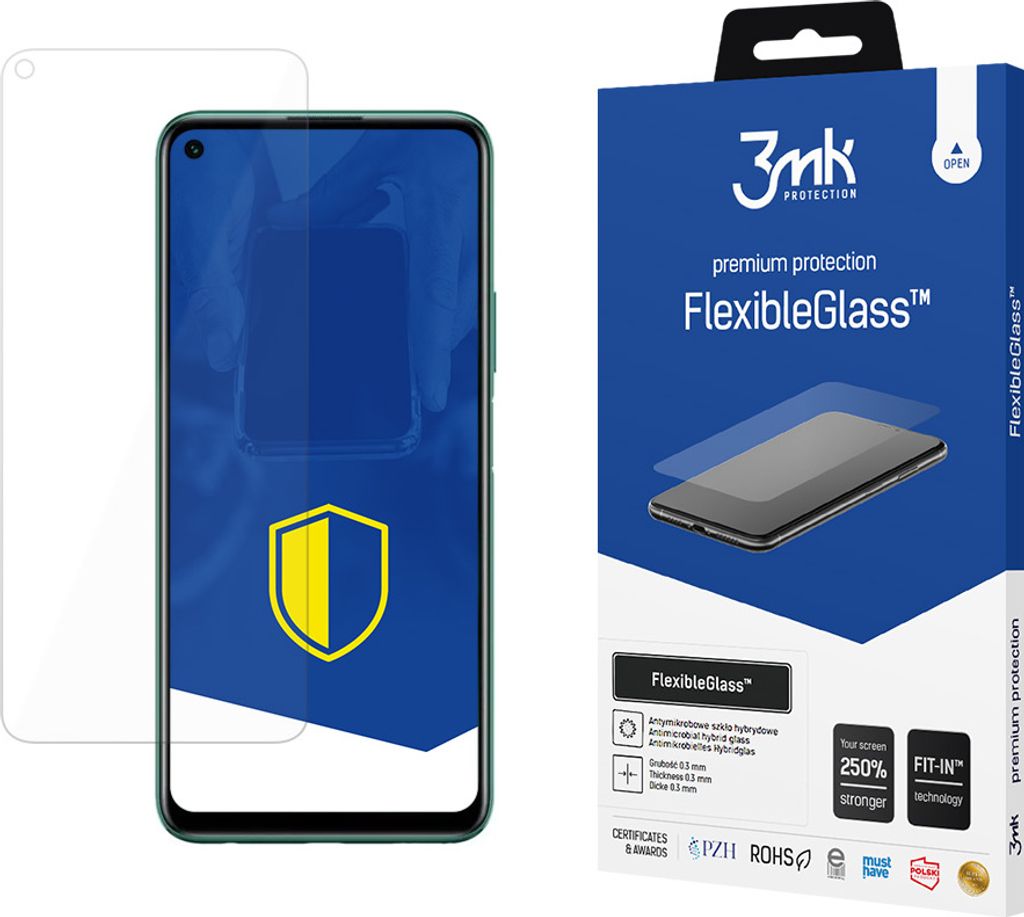 3mk Display Hybridglas FlexibleGlass fr Huawei P40 Lite 5G 0,3mm 7H