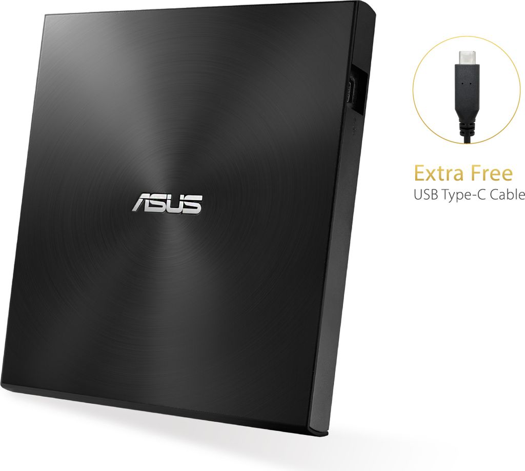 Asus ZenDrive U9M externer DVD-Brenner USB-C USB 2.0 M-Disc Produktbild 