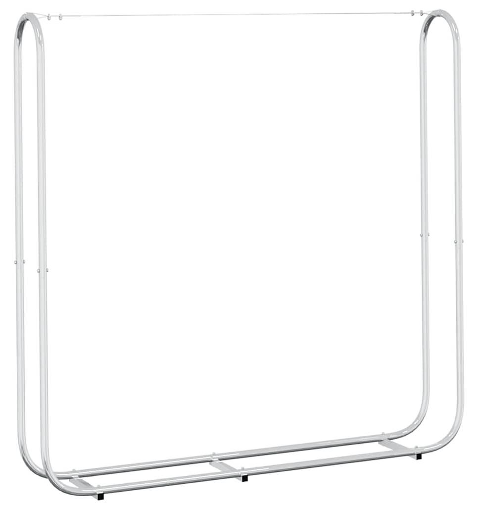 vidaXL Rastrelliera per legna da ardere 150x25x150 cm in Immagine del prodotto 