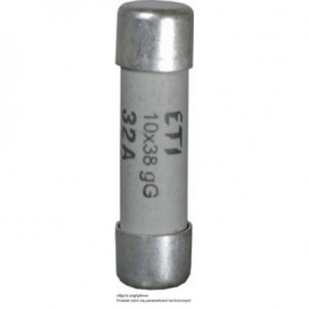 Zylindersicherungseinsatz 16A gG 10x38mm ETI 002620009