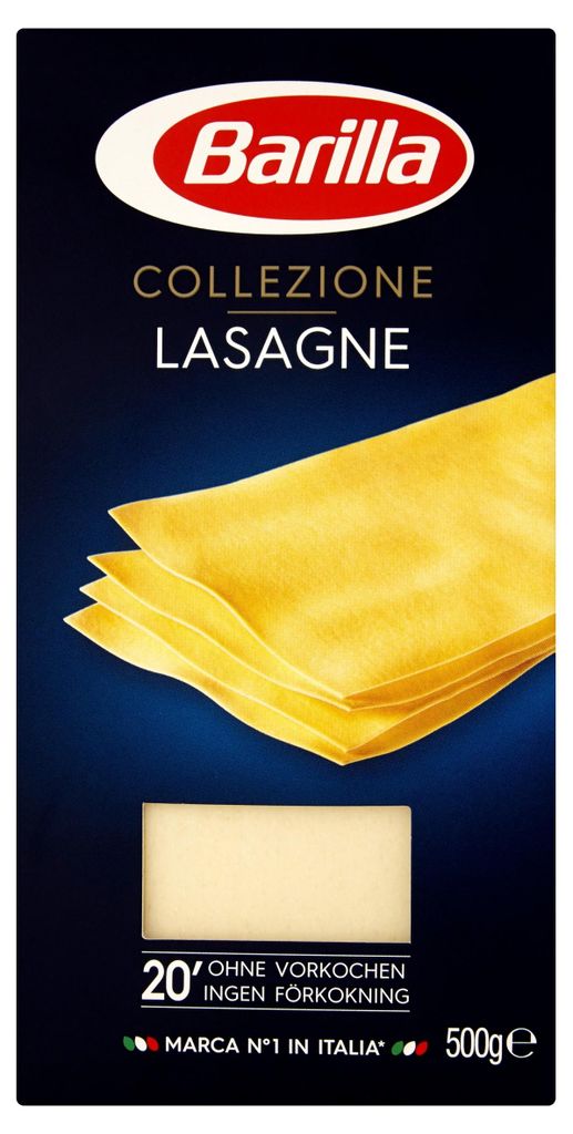 Barilla 603270000 Barilla COLLEZIONE Lasagne 500,0 g Immagine del prodotto 