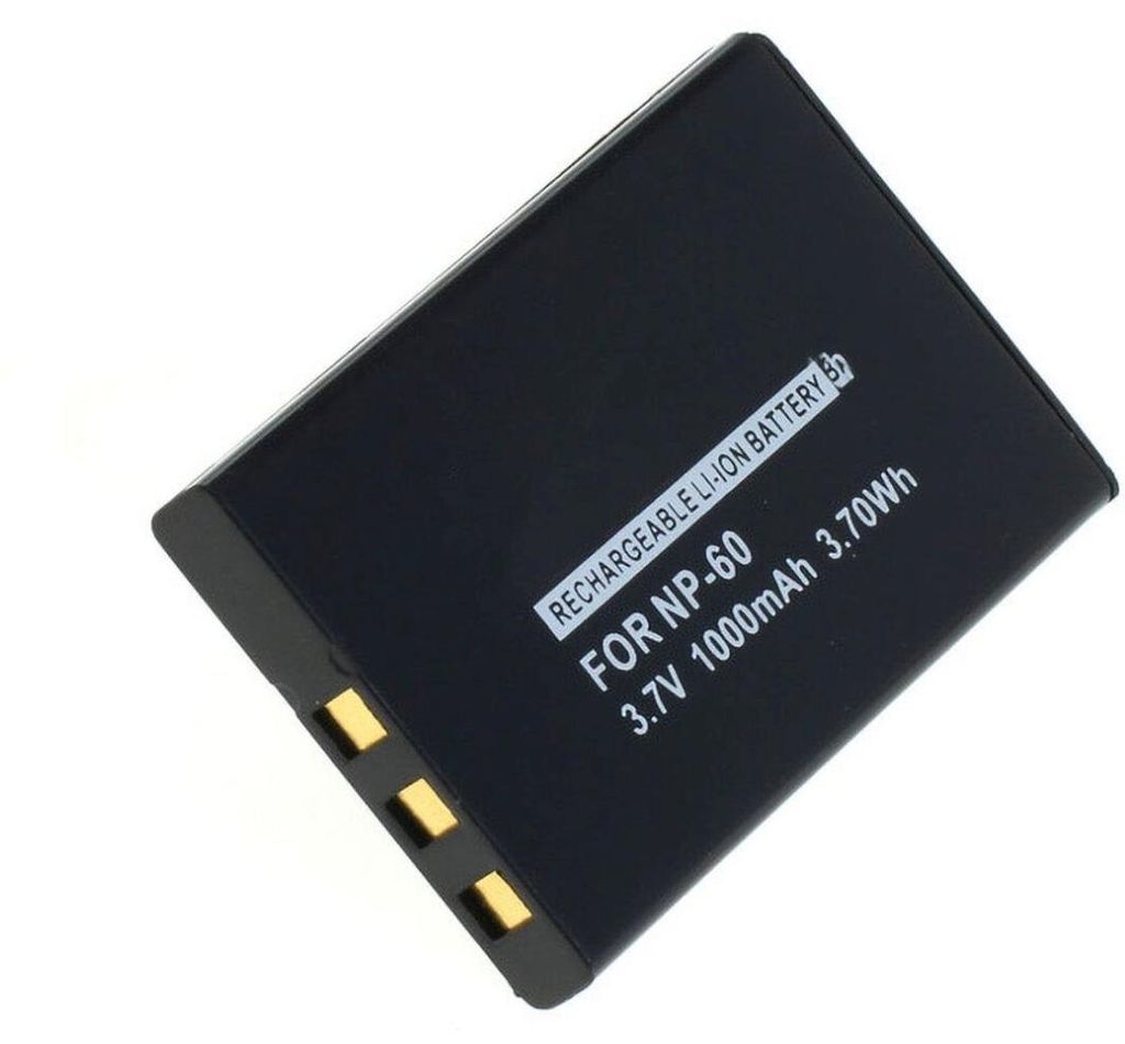 Akku für Kodak EasyShare DX7440 Li-Ion 3,7 Volt 1000 mAh schwarz.